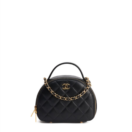 Chanel Chic Riviera Top Handle Vanity Case Small